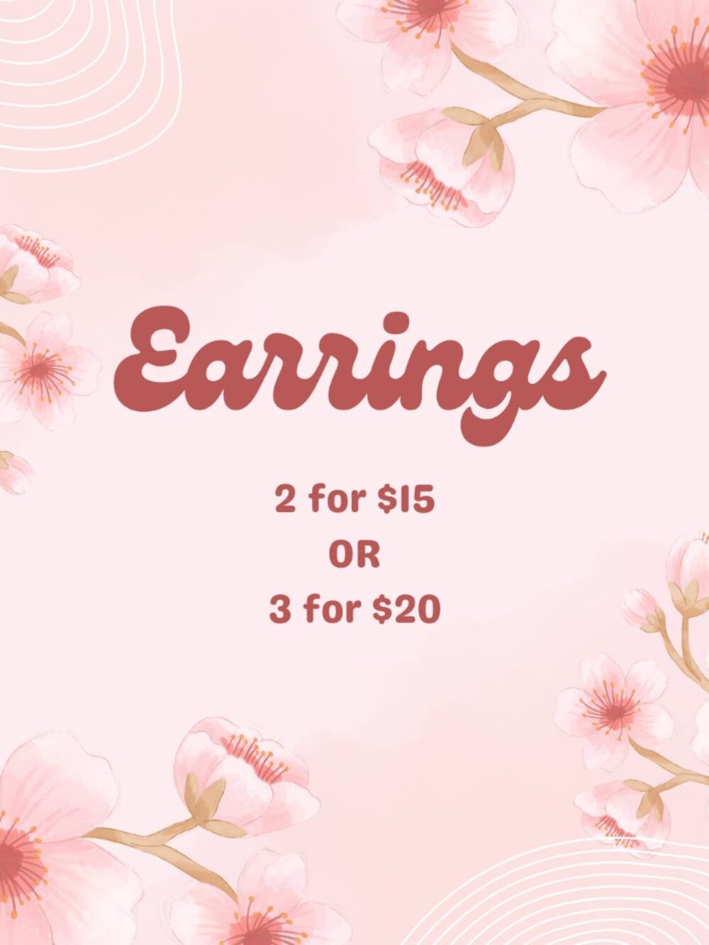 Earrings, So Many One-of-a-Kind Designs to Choose From, 2/$15 or 3/$20